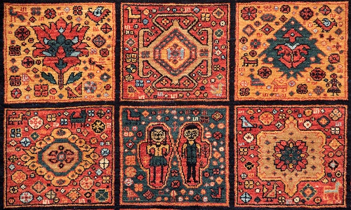 شرکت تولیدی فرش قشقایی باف محمدی تولید کننده ی برتر کشور با پشم دست ریس و رنگ های کاملا گیاهی